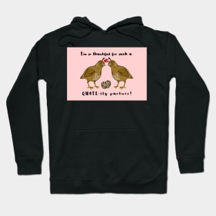 I'm So Thankful for Such a Quail-ity Partner (Valentine's) (WLW) Hoodie